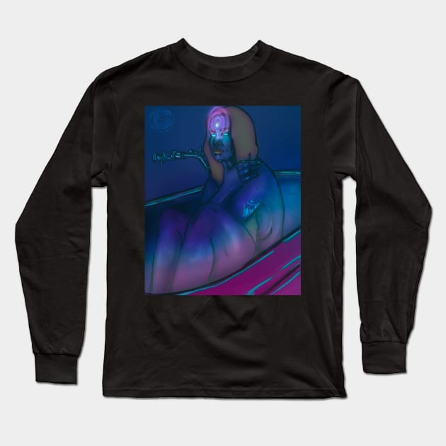 La mala y su buena vibra Long Sleeve T-Shirt by Manu Stegui